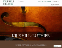 Tablet Screenshot of kilehillcellos.com